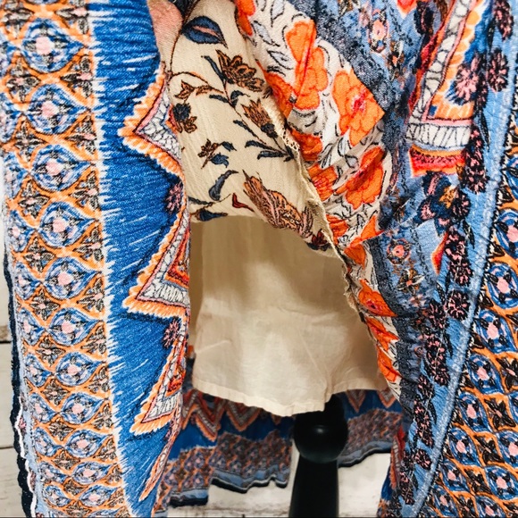 Style & Co Dress Sleeveless Floral V-Neck Ruffled - Picture 4 of 14